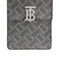Sac Robin en toile écologique Monogram - Charcoal & Black
