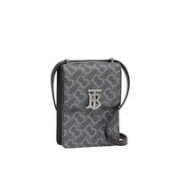 Sac Robin en toile écologique Monogram - Charcoal & Black