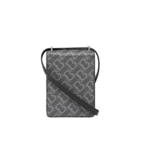 Sac Robin en toile écologique Monogram - Charcoal & Black