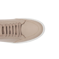 Sneakers en cuir à logo plaqué or - Honey & Archive