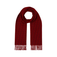 Écharpe en jacquard de cachemire Monogram - Red
