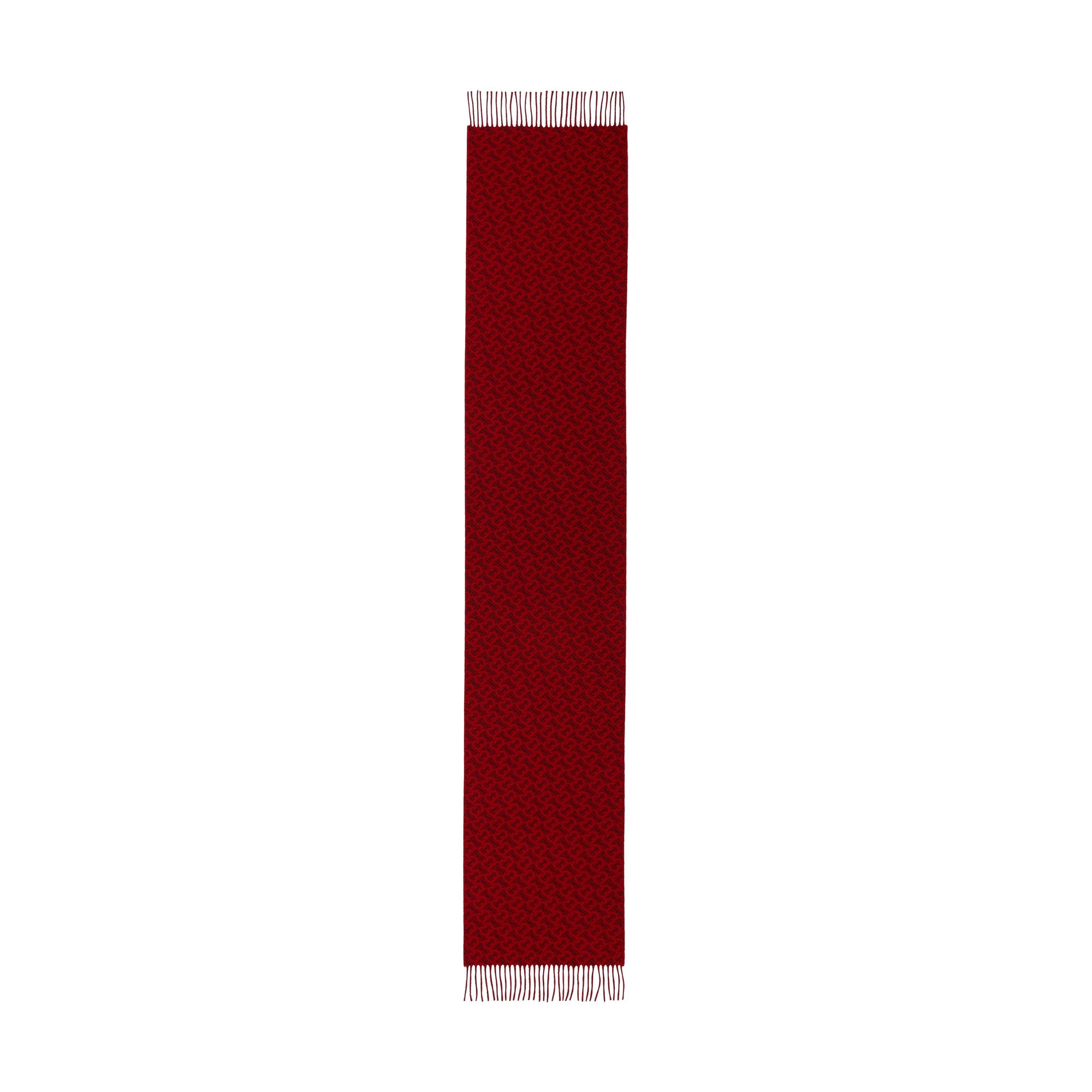 Écharpe en jacquard de cachemire Monogram - Red