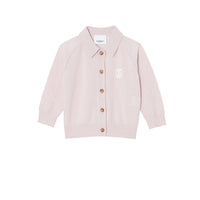 Cardigan en laine Monogram - Light Pink