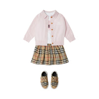 Cardigan en laine Monogram - Light Pink
