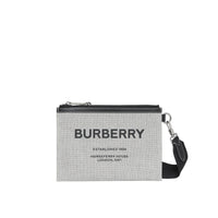 Pochette en toile Horseferry avec sangle amovible - Black