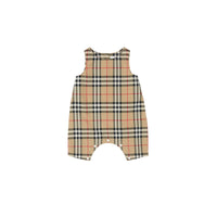 Coffret cadeau trois pièces pour bébé en coton - Archive Beige Check