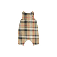 Coffret cadeau trois pièces pour bébé en coton - Archive Beige Check