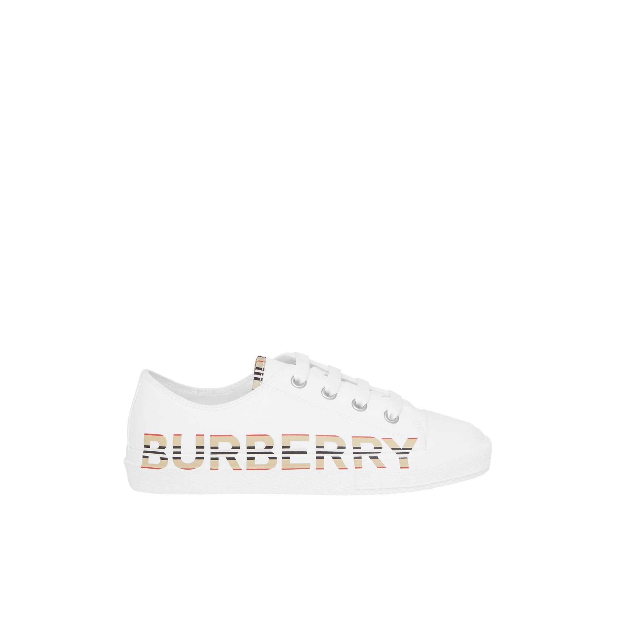 Sneakers en gabardine de coton - Optic White