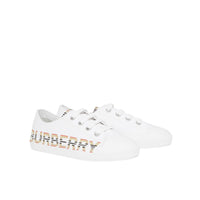 Sneakers en gabardine de coton - Optic White