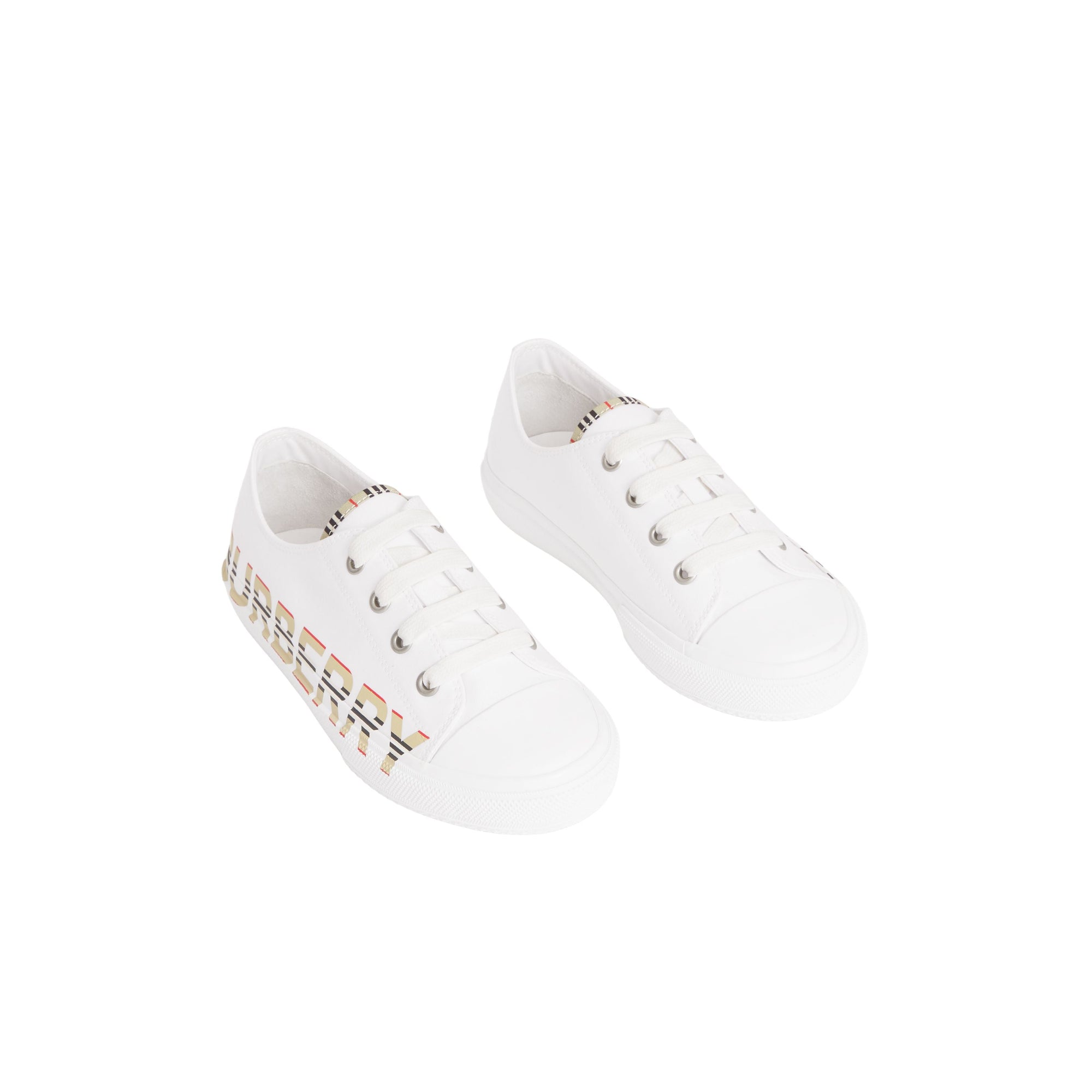 Sneakers en gabardine de coton - Optic White