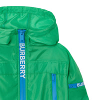Veste à capuche légère avec logo - Spring Green