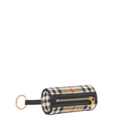 Porte-clés The Barrel en coton Vintage Check - Archive Beige