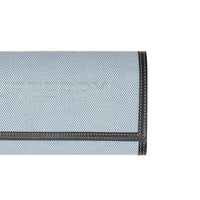 Portefeuille continental en toile de coton avec logo - Vivid Cobalt