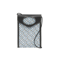 Étui pour téléphone Pocket en cuir et toile Monogram - Baby Blue