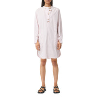 Robe tunique à fines rayures - Pale Pink