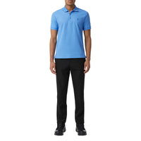 Polo à manches courtes et broderie - Vivid Cobalt