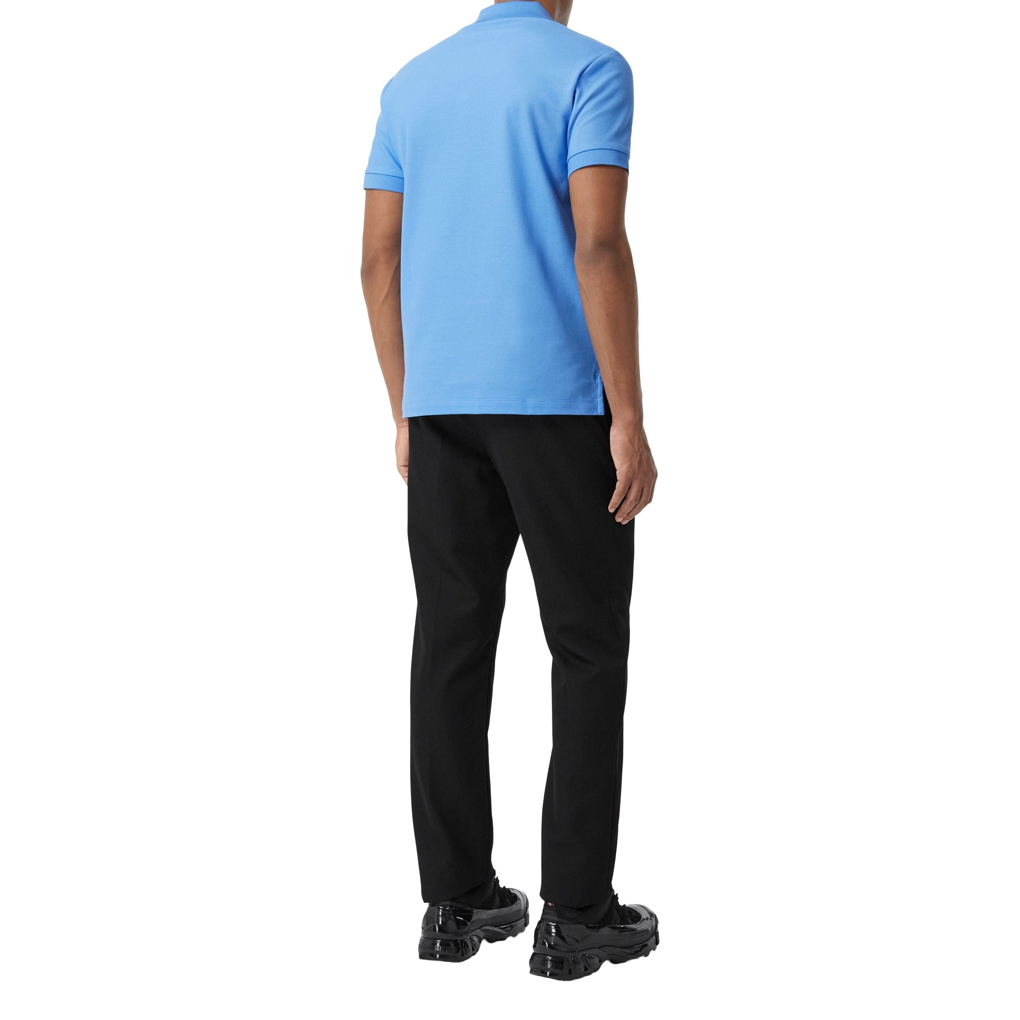 Polo à manches courtes et broderie - Vivid Cobalt