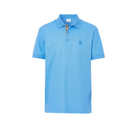 Polo à manches courtes et broderie - Vivid Cobalt