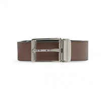 Ceinture à carreaux Louis - Dark Birch Brown