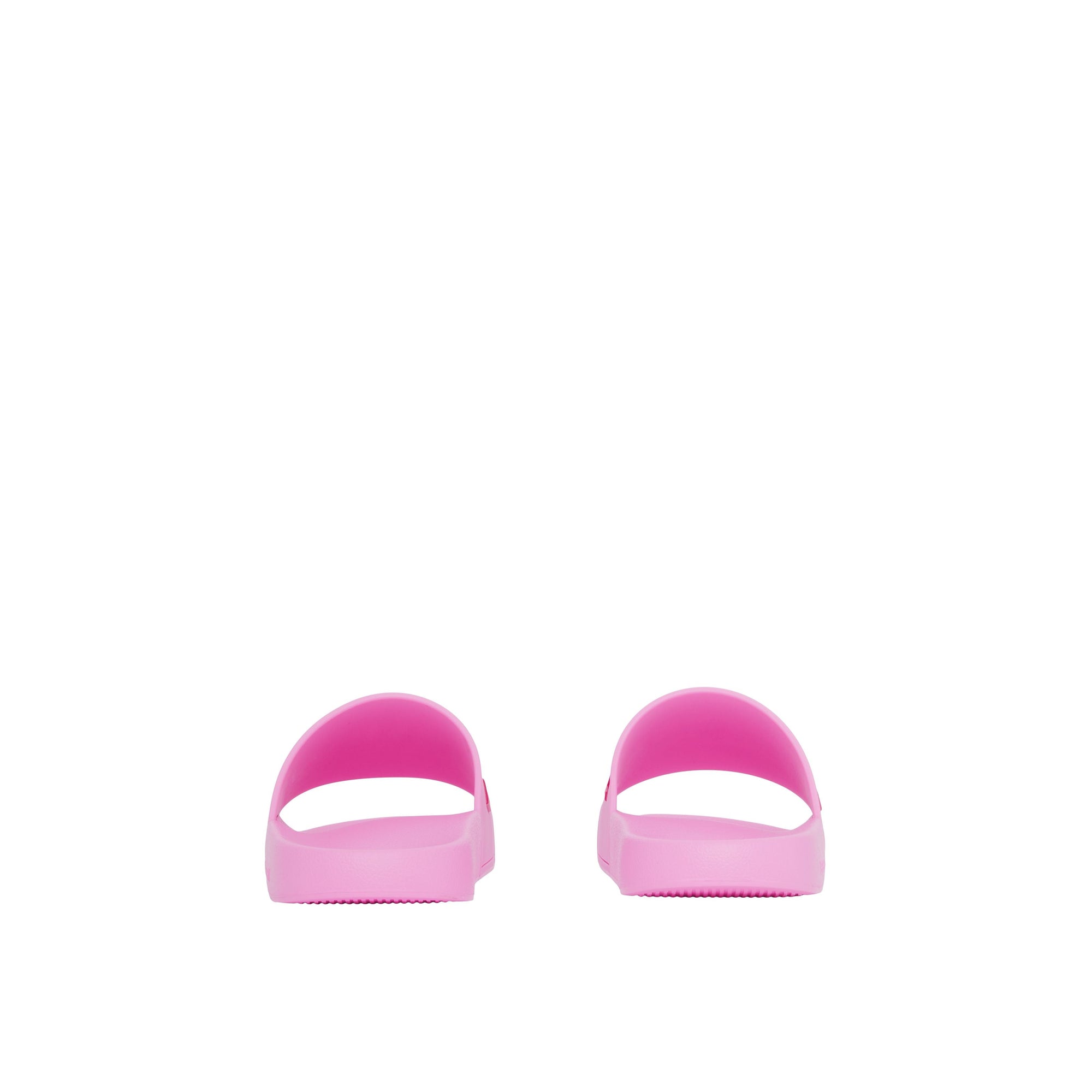 Mules plates à logo contrasté - Bubble Gum Pink
