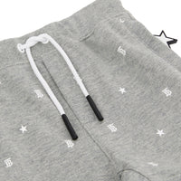 Pantalon de survêtement en coton à motifs étoilé - Grey