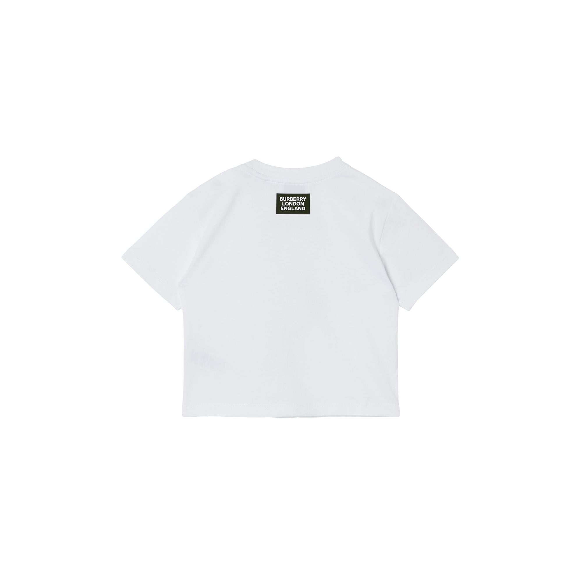 T-shirt en coton à imprimé Ourson - White