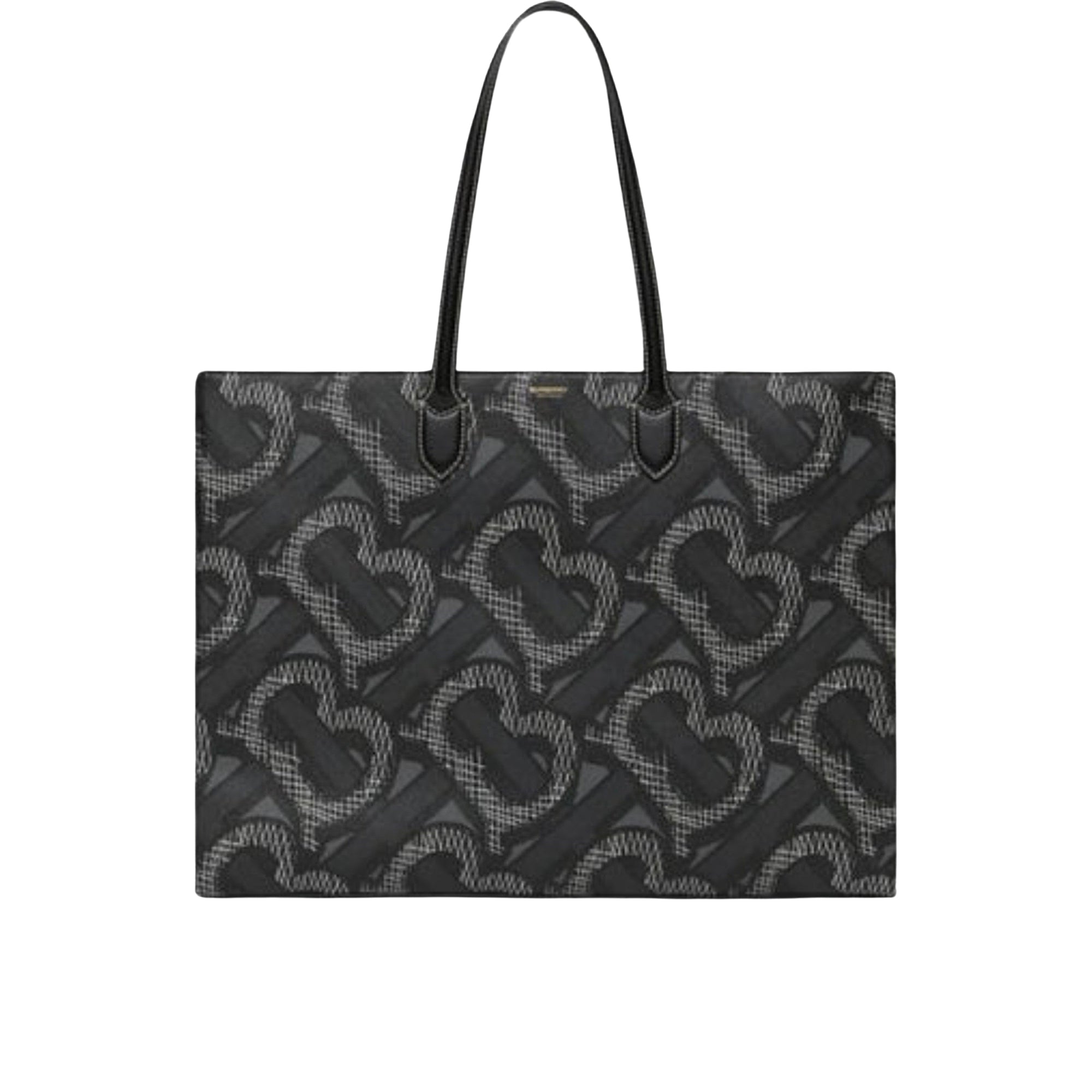 Cabas en toile écologique Monogram - Graphite
