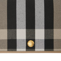 Petit sac à bandoulière en toile Check - Soft Fawn