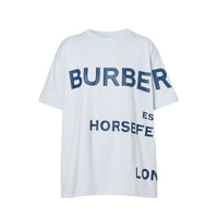 T-shirt oversize en coton Horseferry - Pale Blue