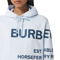 Sweat à capuche oversize Horseferry - Pale Blue