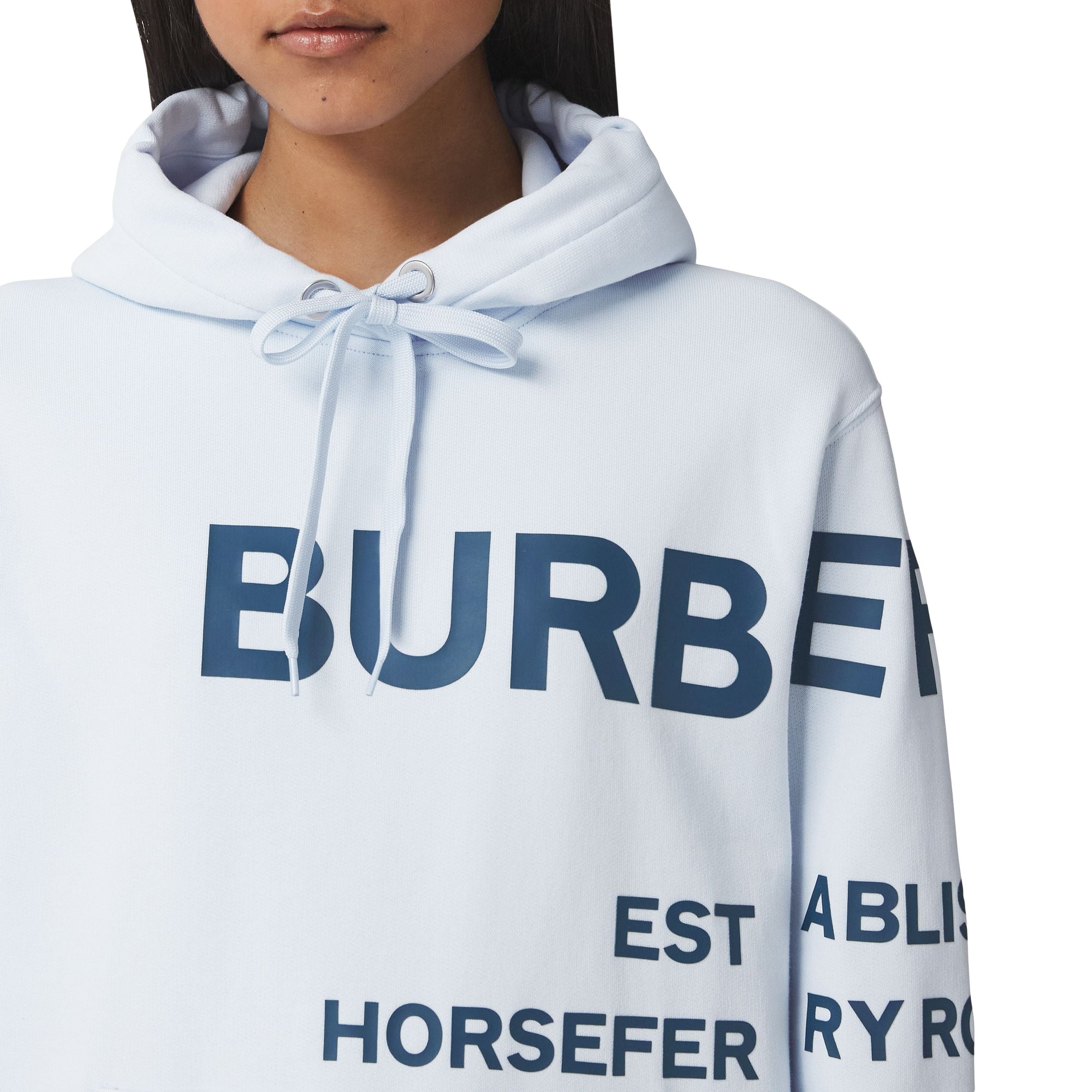 Sweat à capuche oversize Horseferry - Pale Blue