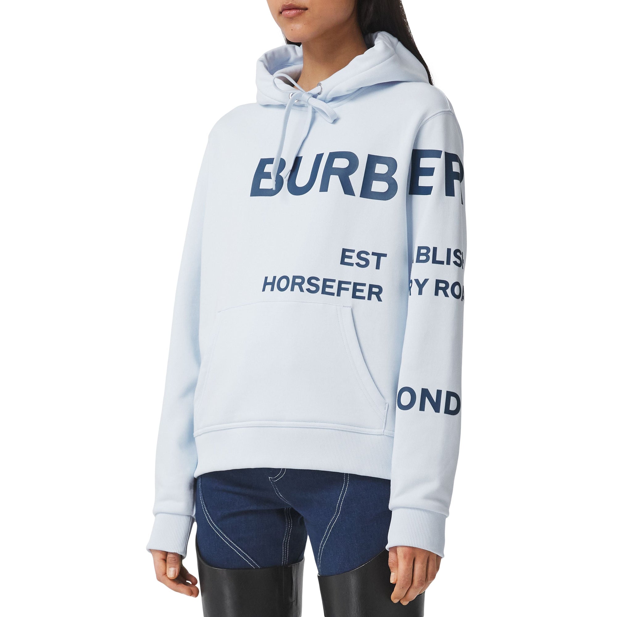 Sweat à capuche oversize Horseferry - Pale Blue