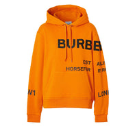 Hoodie oversize Horseferry - Deep Orange