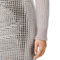 Mini jupe avec cristaux - Pale Biscuit