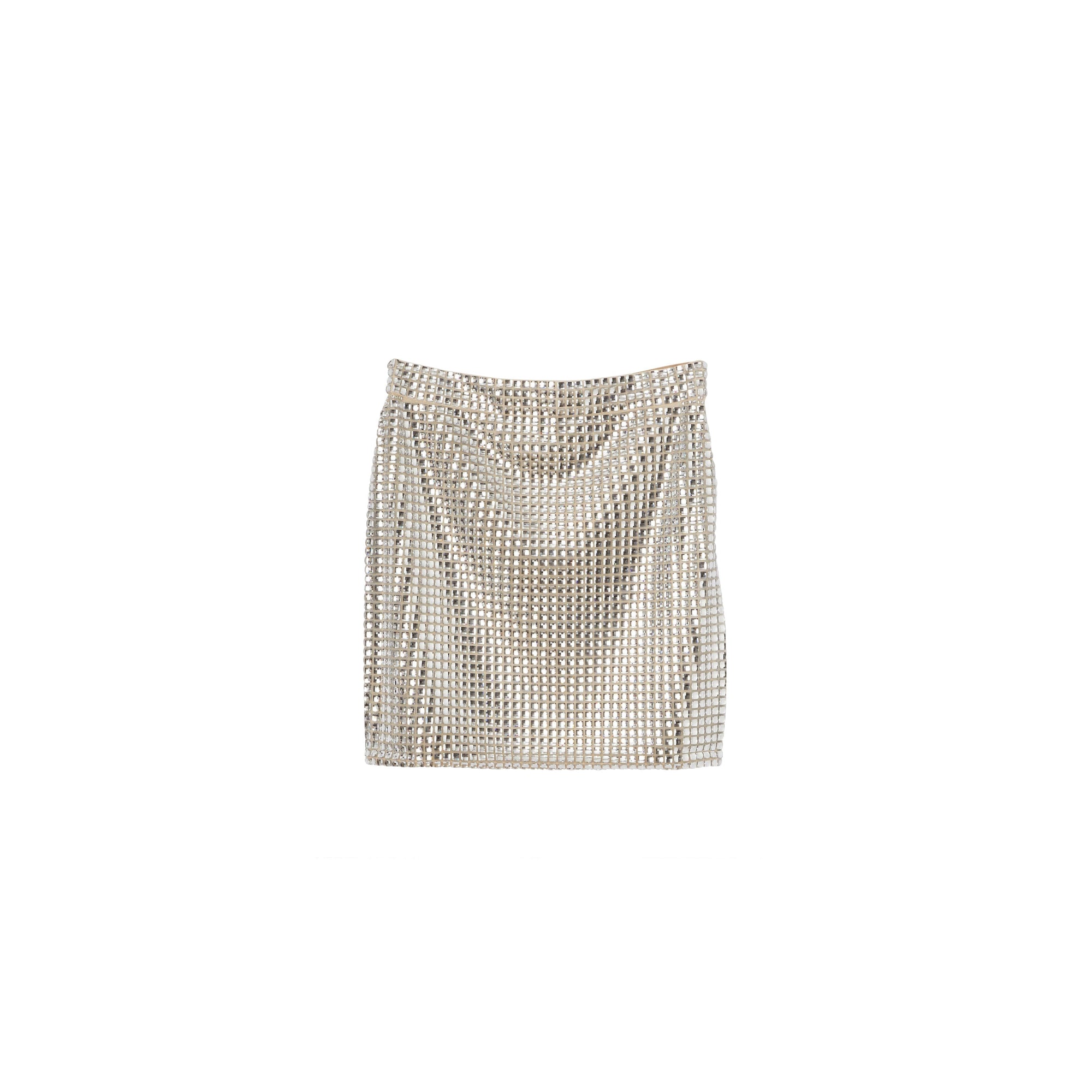 Mini jupe avec cristaux - Pale Biscuit