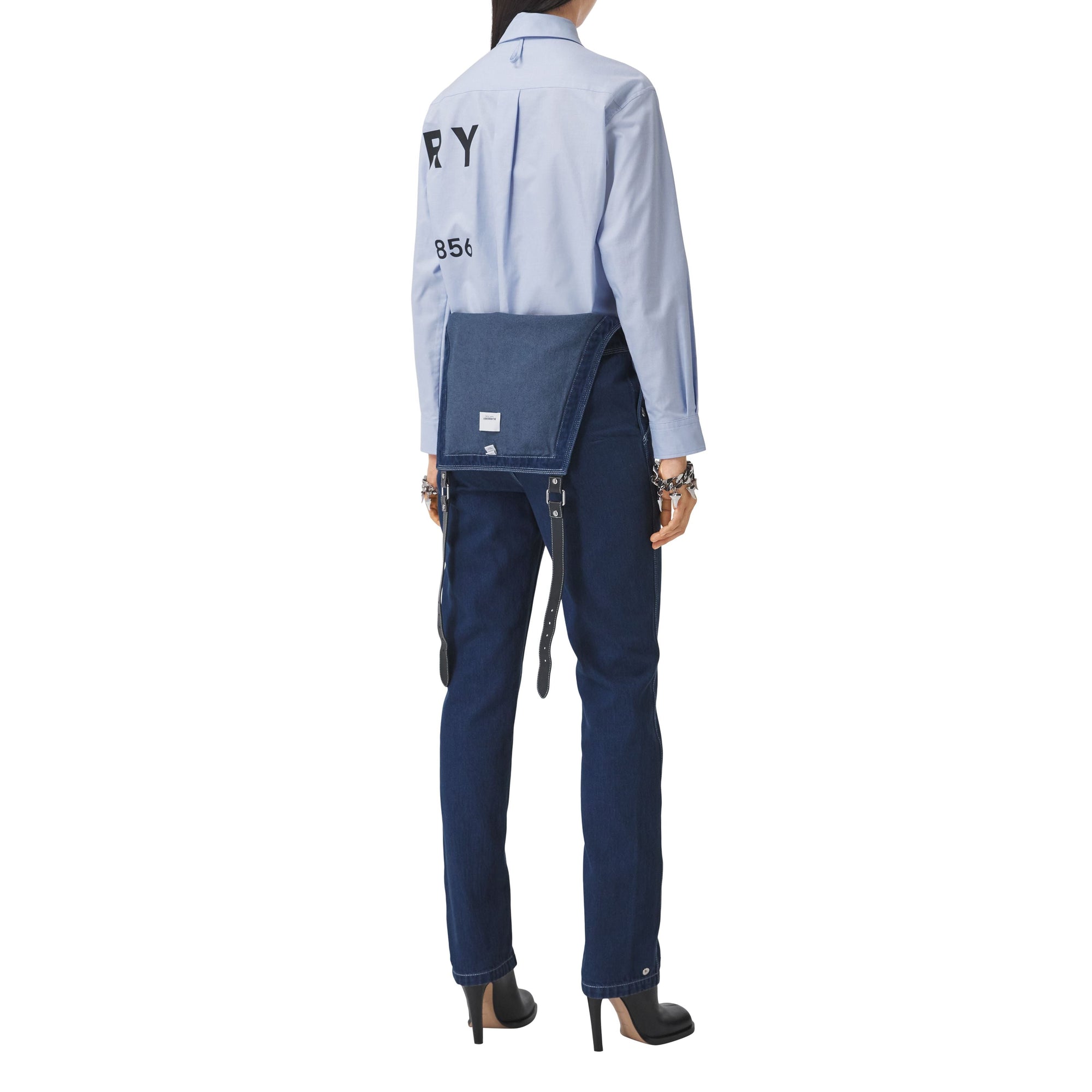 Chemise Oxford oversize Horseferry - Pale Blue