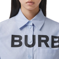 Chemise Oxford oversize Horseferry - Pale Blue