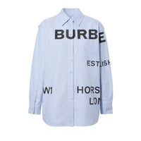 Chemise Oxford oversize Horseferry - Pale Blue