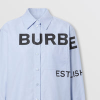 Chemise Oxford oversize Horseferry - Pale Blue