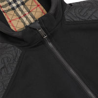 Combinaison en coton matelassé Monogram - Black