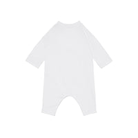 Combinaison en coton à motif Thomas Bear - White