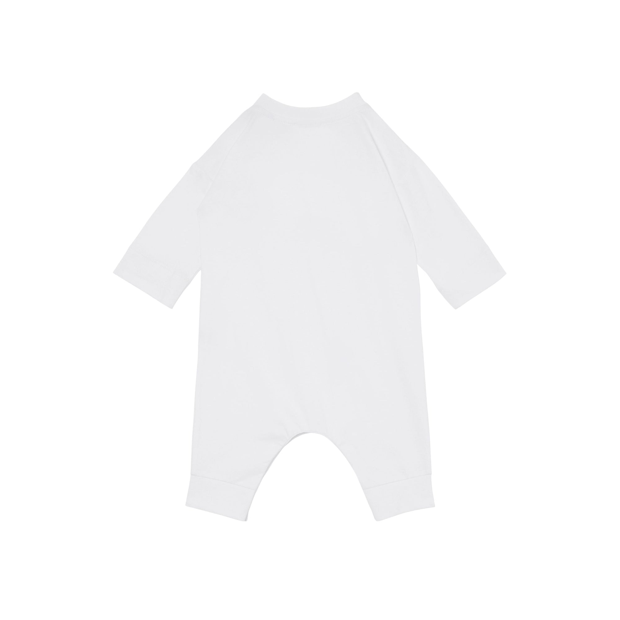 Combinaison en coton à motif Thomas Bear - White