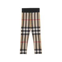 Legging à motif check - Archive Beige Check
