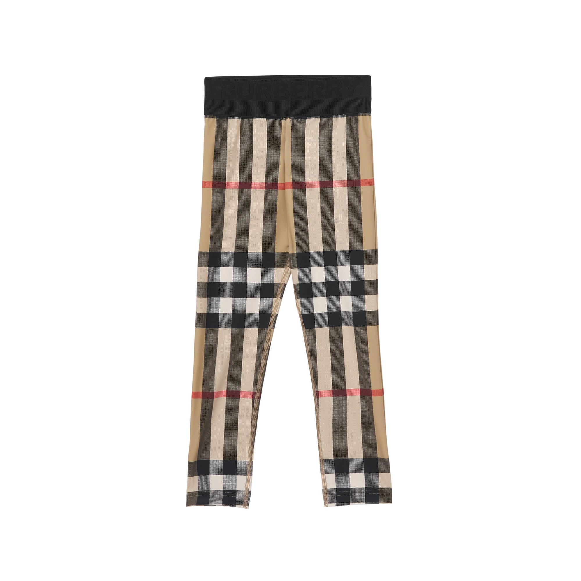 Legging à motif check - Archive Beige Check