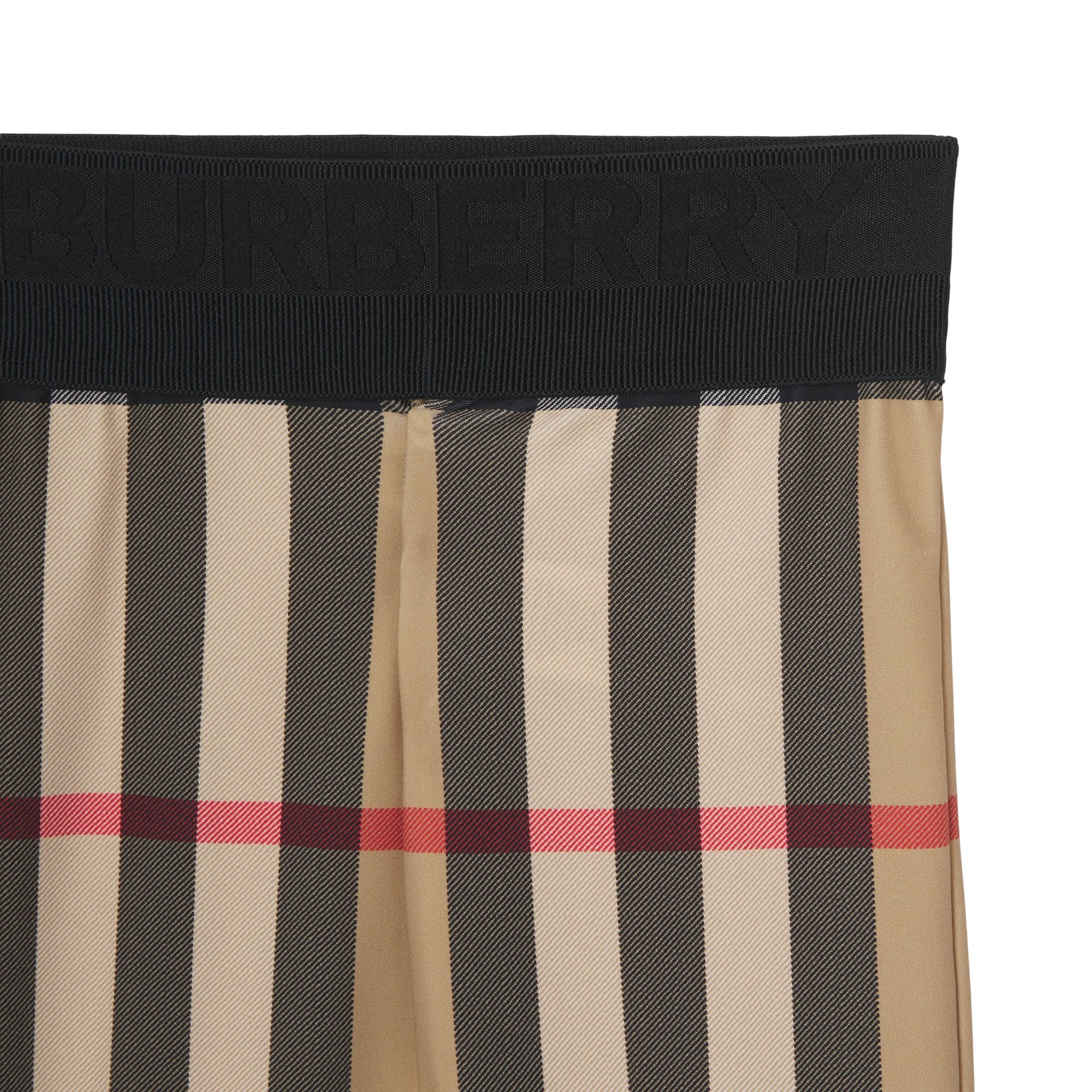 Legging à motif check - Archive Beige Check
