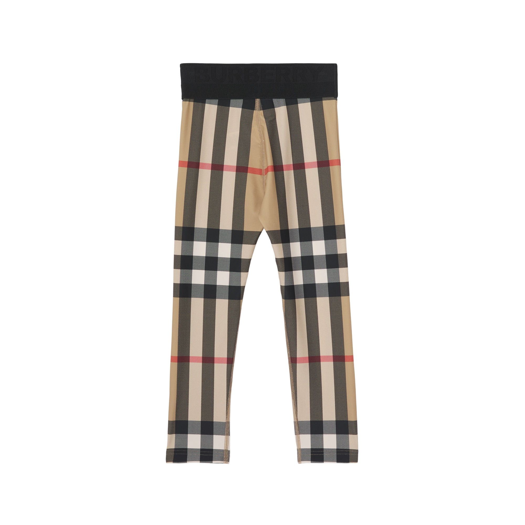 Legging à motif check - Archive Beige Check