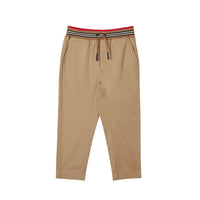 Pantalon en sergé de coton à rayures iconiques - Archive Beige
