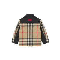 Veste matelassée à logo appliqué - Archive Beige Check