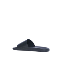 Mules plates à motif London check - Dark Blue