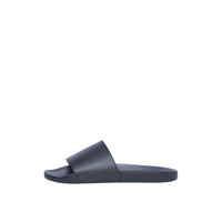 Mules plates à motif London check - Dark Blue